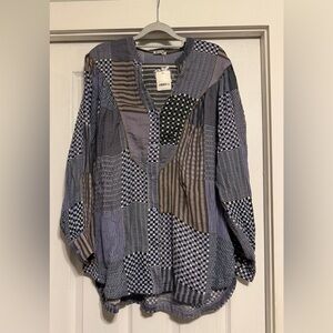 Free People Night After Night Pajama Shirt NWT